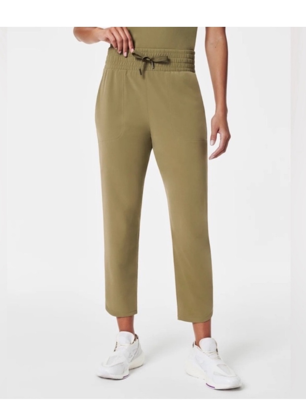Spanx Out Of Office Trouser Tuscan Olive Small NEW